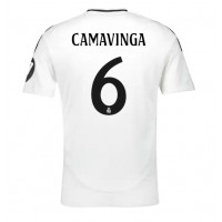 Real Madrid Eduardo Camavinga #6 Replica Home Shirt 2024-25 Short Sleeve